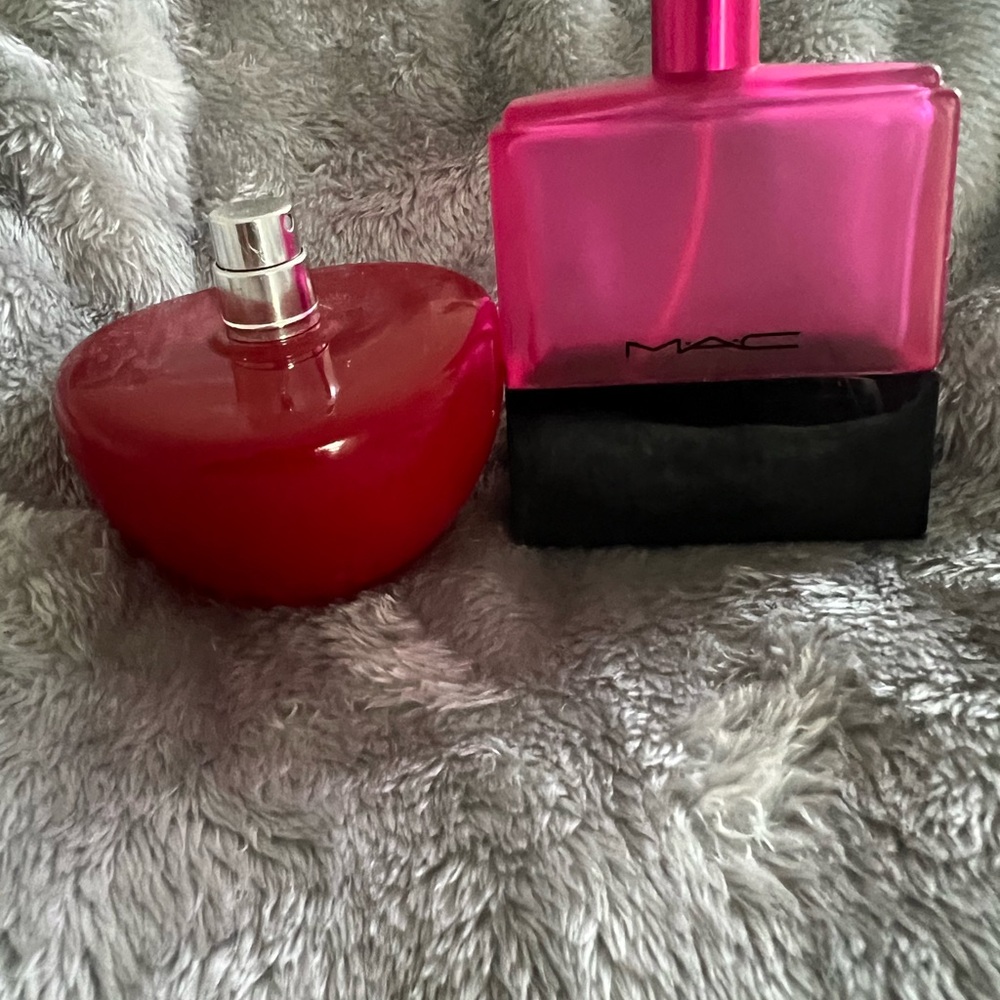 MAC Cosmetics and KKW kimoji Peach (empty
